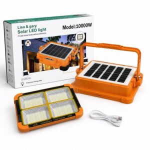 پروژکتور شارژی خورشیدی SOLAR LED LIGHT 10000w